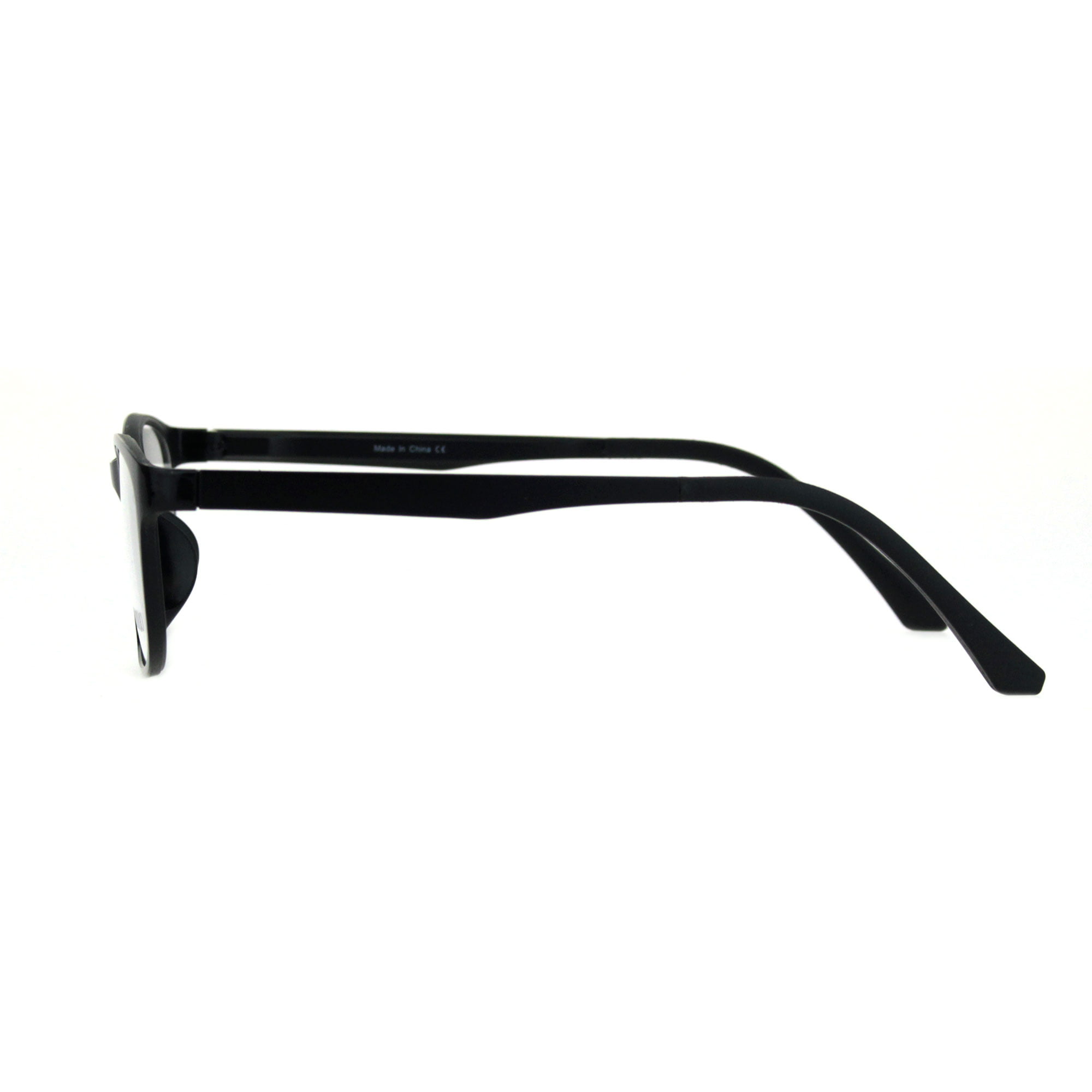 Mens Narrow Light Weight Indestructible TR90 Plastic Optical Eyeglasses Frame