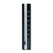 Wall Thermometer 7.12 inch Black-White Finish