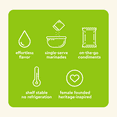 thumbnail image 3 of LAV Original Za'atar Salad Dressing -12 Pack single serve for Office Lunches & Travel 1-oz, 3 of 5