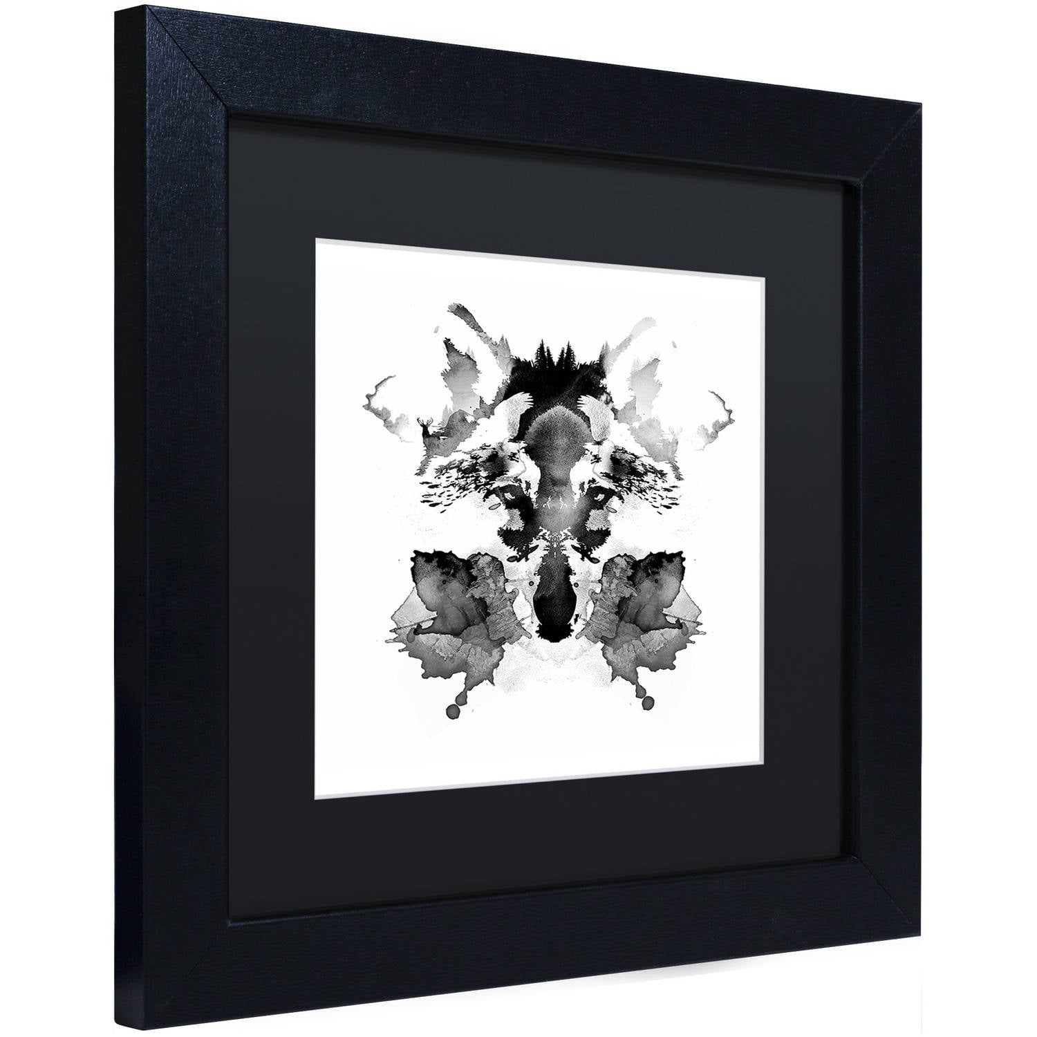 Trademark Fine Art 24 in. x 24 in. Rorschach by Robert Farkas Printed  Canvas Wall Art ALI2248-C2424GG - The Home Depot