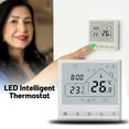 thumbnail image 1 of WiFi Smart Thermostat 5+2 Programmable 3A Water Heating Voice Control Thermostat DIY Install LCD Display Smart Temperature Controller Digital Thermostat Compatible with and Assistant for, 1 of 5