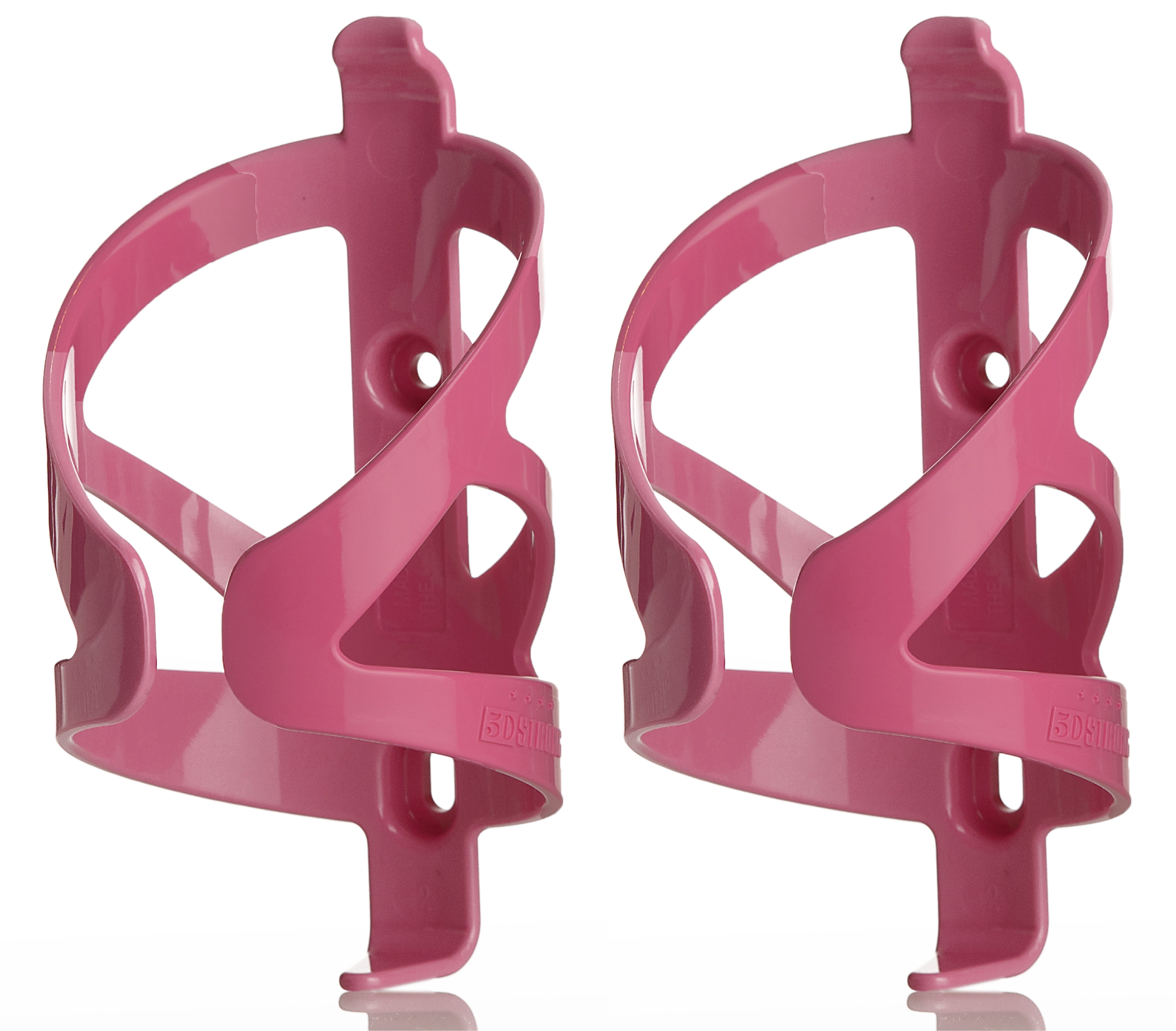 Bike Water Bottle Holder 2Pack (Pink)