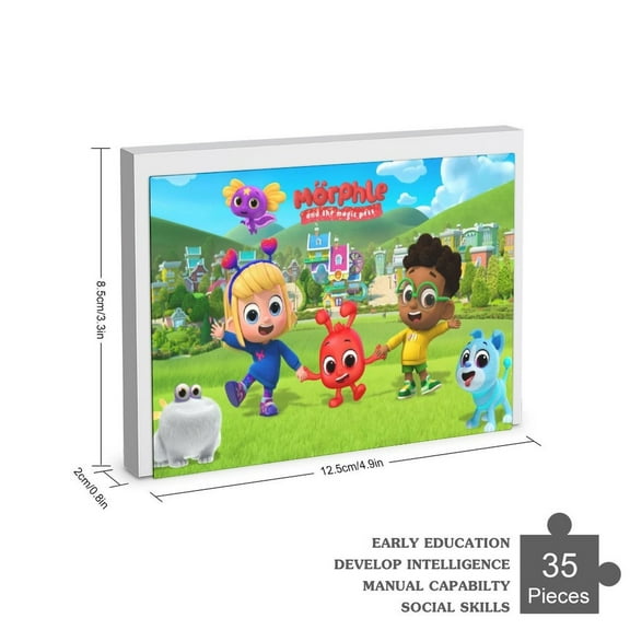 Morphle and the Magic Pets Jigsaw Puzzle 35-120 Pieces Birthday Gift Home Decoration