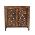 thumbnail image 3 of Armoire d'Appoint en Bois Massif Brun Ombré Régente, 3 of 4
