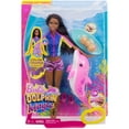 thumbnail image 6 of Barbie Dolphin Magic Barbie Doll with Snorkel Mask & Fins, 6 of 7