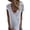 White, variant on ZenCart Women T-shirt Round Neck Short Sleeve Patch Pocket Tee Shirt Solid Color Loose Fit Thin Pullover Tops Daily Wear