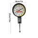 thumbnail image 3 of Wtosuhe Reloj de pared con indicador de dial de 8 pulgadas, gran regalo para ingenieros mecánicos, reloj de pared con dial, 3 of 7