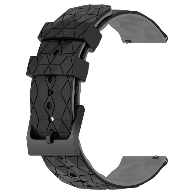 Hearth & Gear Bracelet de Montre Sport en Silicone 20mm Couleur Unie Résistant à la Transpiration avec Design à la Mode et Roue de Remplacement Facile pour Hommes Montre Calculatrice Robuste pour Hommes Montre Automatique Espace pour Hommes Femmes