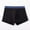 Black, variant on ATOGUTA Little Boy Underwear Size 6-13 Little Kids Underwear Children Cute Panties Boys Short, Blue