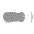 thumbnail image 2 of Unique Bargains 1 Pc Sponge brush Body Scrubber for Bathroom 5.51"x2.55"x0.98" Grey, 2 of 6