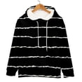 thumbnail image 6 of Bovemsi Sweatshirt for Women Oversized Hoodies Striped Plus Size Sweatshirts Long Sleeve Pullover Fall Clothes With Pocket Comfort Hoodie, 6 of 9