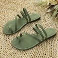 thumbnail image 4 of DIVVce Multi Strap Toe Ring Sandals For Women Open Toe Slip On Comfortable Casual Summer Footwear, 4 of 8