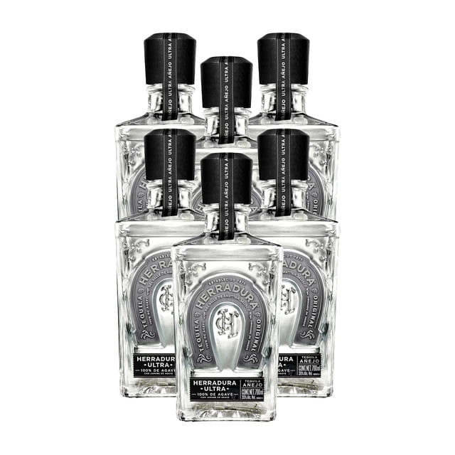 Pack De 6 Tequila Herradura Ultra Cristalino 700 Ml Herradura Ultra Cristalino