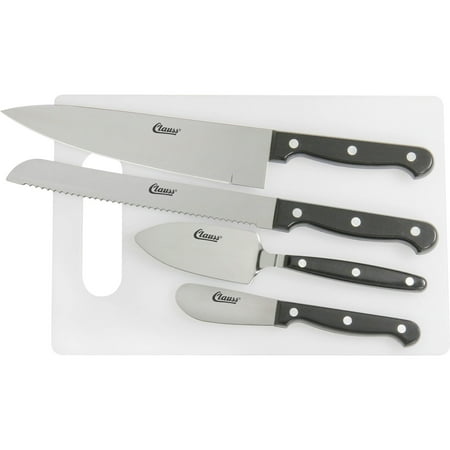 Chopping Knife - Acme United, ACM18633, 5pc Cutting Board Knife Set, 5 / Set, Black