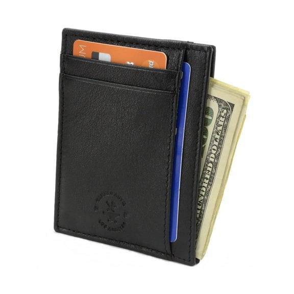 Hammer Anvil Los Angeles Slim Minimalist Front Pocket Wallet RFID Protected