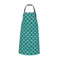 thumbnail image 2 of Bingfone Aquamarine Glitter Apron Gifts For Men, Women Professional Grade Chef Apron For Kitchen,Bbq & Grill, 2 of 9
