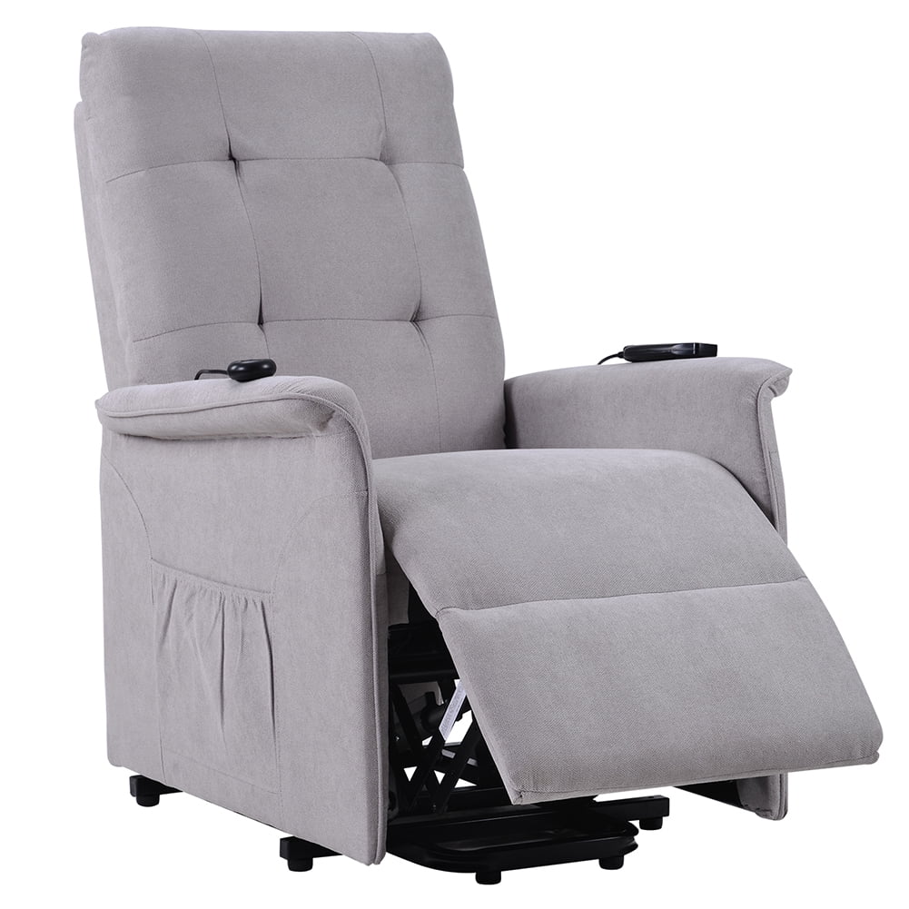 Private Jungle Power Lift Chair for Elderly with Adjustable Massage Function, Heat Recliner Chair for Living Room, Light Grey Private Jungle Power Lift Chair for Elderly with Adjustable Massage Function, Heat Recliner Chair for Living Room, Light Grey