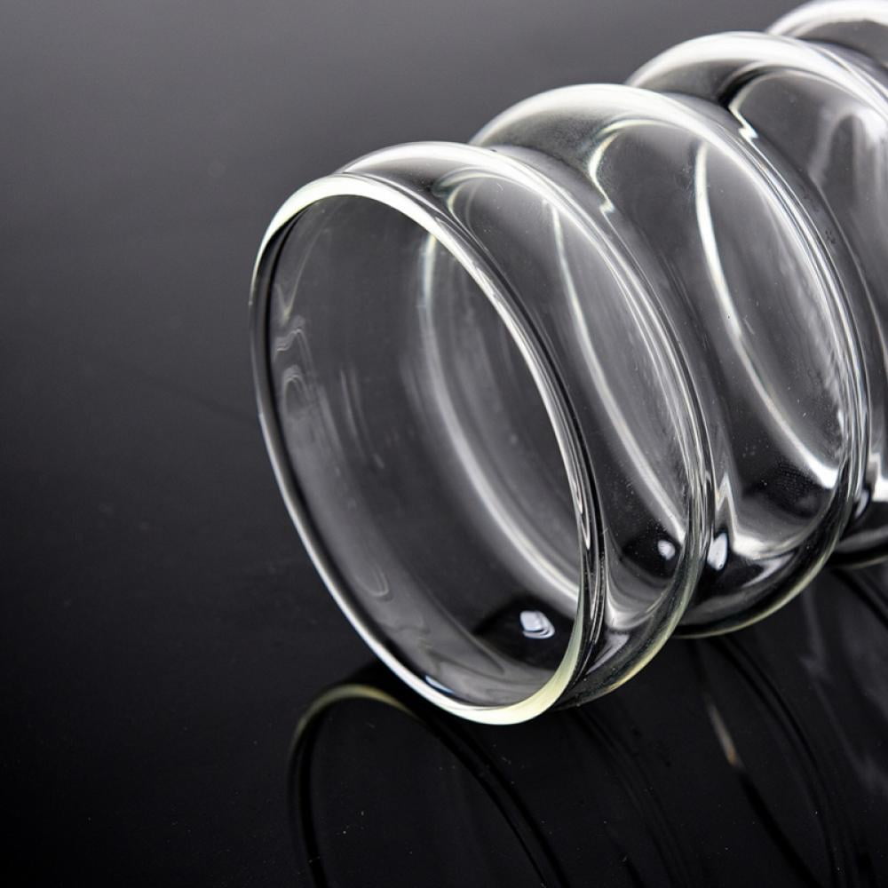 Glass Cups Coffee Mug Ripple Wine Glasses Transparent Glasses Bar Glassware  Rib Wavy Wine Glasses Wine