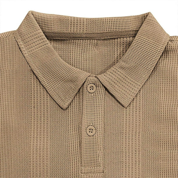 SHIXIAOO Men's Summer Casual Style Solid Colour Short Sleeve