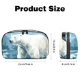 thumbnail image 5 of Polar Bear Digital Storage Bag with Oxford Cloth Material - Waterproof USB Pouch, Digital Pouch, Cable Organizer Storage for Cell Phone Charger Cord - 5.9x9.44x3.14 in, 5 of 6