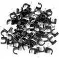 thumbnail image 4 of 400 Piezas Clips para Cables Bridas para Cables 6mm 7mm 8mm 10mm Colgador de Cables Bridas para Cables de Pared para Cables Eléctricos/Organizador de Cables Negro, 4 of 5