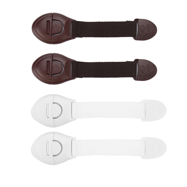 Cerradura de seguridad para bebés NikouMX 4 piezas para armario