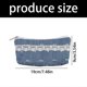 thumbnail image 3 of Canvas Pencil Case Floral Print Pencil Box Large Capacity Pen Bag School Office Supplies For Students Spacious Storage Multicolor, 3 of 4