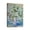 Blue-flowering (60), variant on Blossom Bliss Wall Art for Living Room, Blue Theme, 12x16 inch Modern Abstract Canvas Print with Daisy in Indian Vase, Fits Any Decor