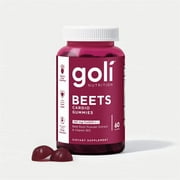 Goli Nutrition Beets Cardio Gummies, Heart Health Support, 60 Count, Unisex