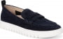Navy Blue, White