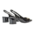 thumbnail image 2 of XY London Womens Selena Sling Back Medium Block Heel Ballet Shoes, 2 of 5