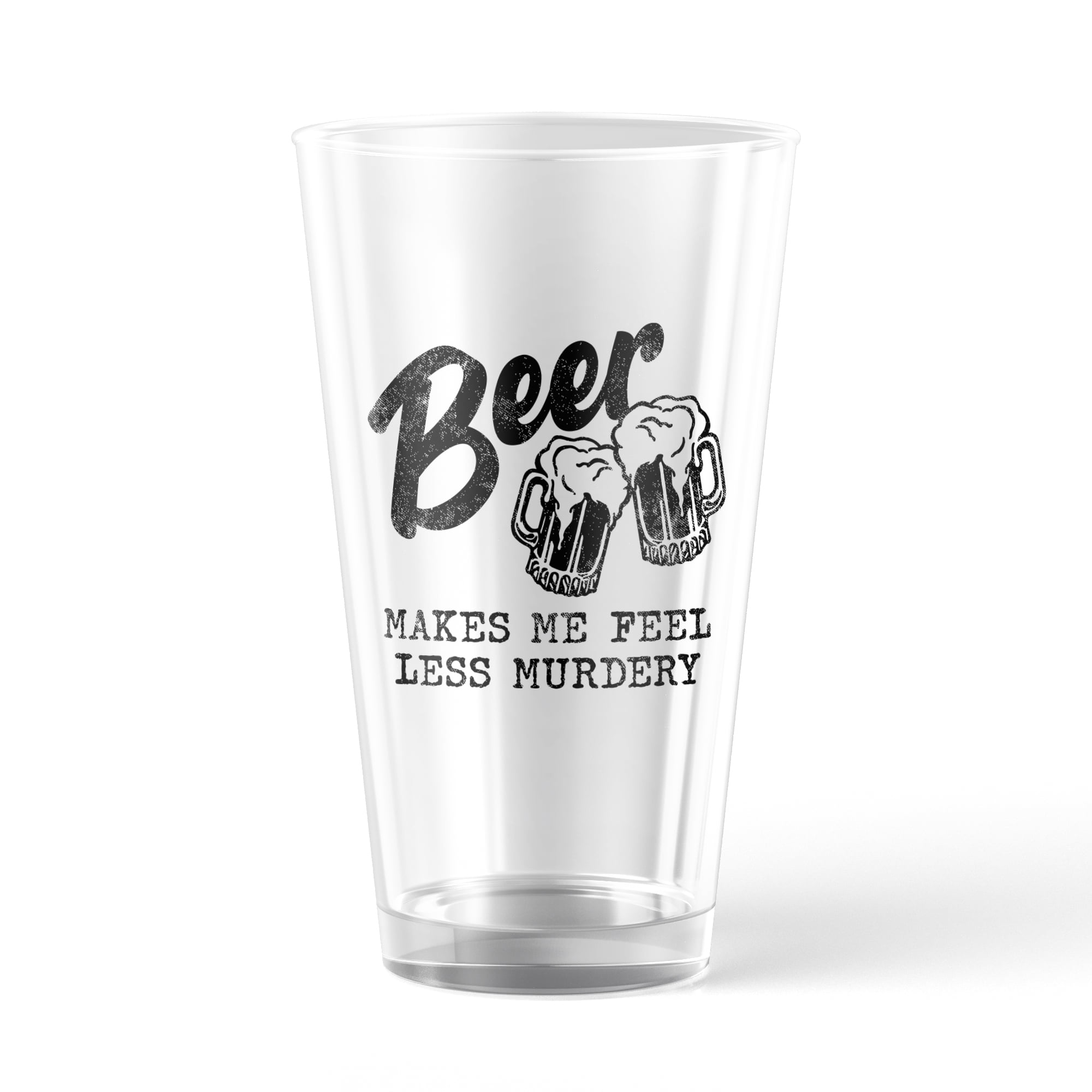 Funny Beer Glass | Oh Look, Its F this SH o'clock | 16oz Pint Glass