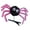 Rose red, variant on 1PC Spiders Spring Hair Clip Kids Halloween Accessory Nonslip Comfortable Wear Metal Polyester Fiber Hairpin