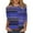 Navy, variant on Women's Casual Striped T-Shirt, Short Sleeve Crew Neck Top with Pocket, Summer Fashion Blouse Multicolor