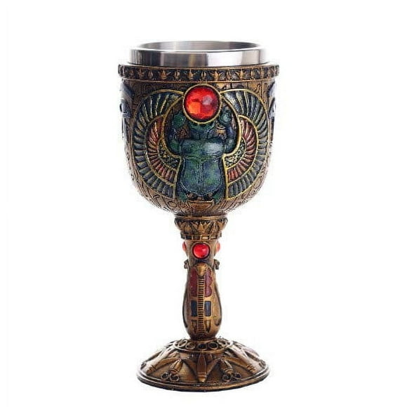 Wine Goblet Pacific Giftware, escarabajo egipcio antiguo, 200 ml