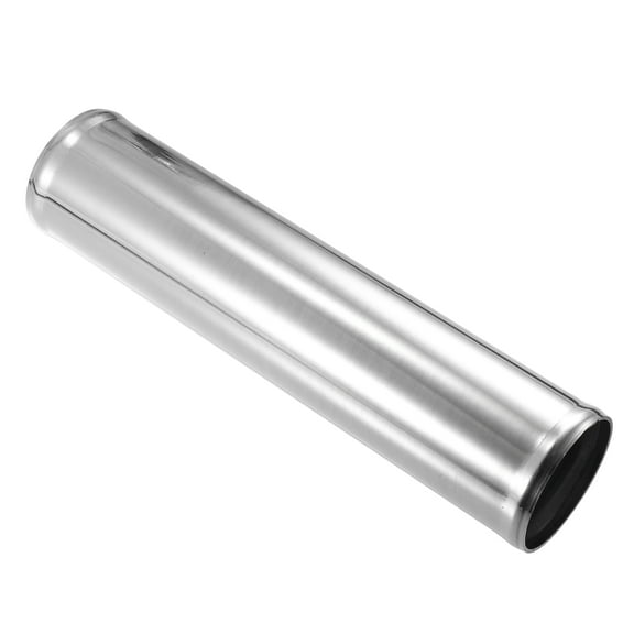 Unique Bargains OD 70mm 2.76" Length 12" 300mm Tube Intercooler Pipe Straight Air Intake Tube Silver Tone for Car