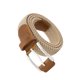 thumbnail image 2 of Guardurnaity Cinturón masculino transpirable y elegante con hebilla de aleación, cinturón tejido de nailon de moda coreana para niños Cinturones beige, 2 of 6