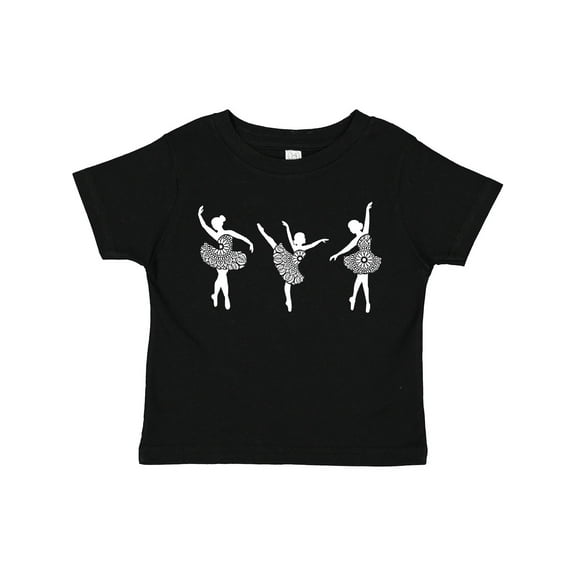 Inktastic Mandala Ballet Dancers Boys or Girls Toddler T-Shirt