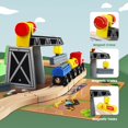 thumbnail image 4 of Juego de trenes de madera TOY Life, 80 unidades, para niños y niñas de más de 3 años, 4 of 9
