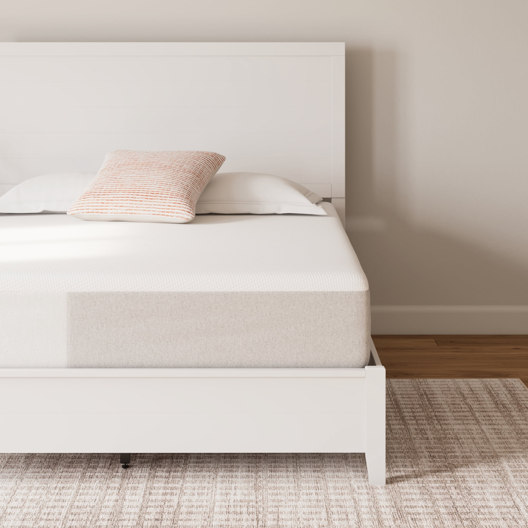 Signature Design by Ashley Chime 12" Inch Memory Foam Mattress in a Box Ultra Plush, Queen