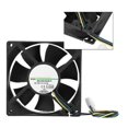thumbnail image 5 of 8CM4PinPWMTemperatureControlChassisCoolingFanCooler-SHLF0812KHE-11DC12V0.41A, 5 of 5