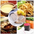 thumbnail image 5 of Tssuoun Stainless Steel Wire Fine Mesh Oil Strainer Flour Colander Sieve Sifter silver M, 5 of 8