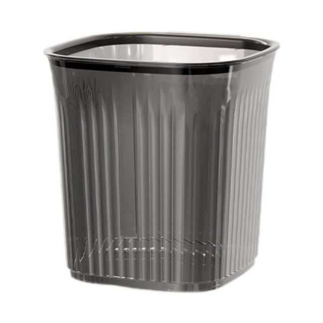 Contenedor de basura de basura de polvo de reciclaje abierta contenedor de reciclaje moderno papel de papel de basura de papel para el dormitorio de Volver