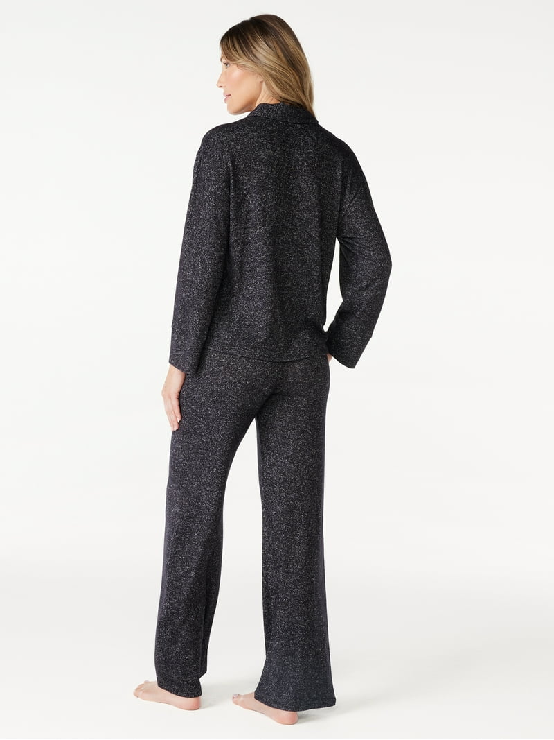 Robe longue fluide à volants marron pour femme | Maje