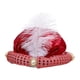 thumbnail image 4 of Sombreros de Turbante de Sultán, Sombreros Árabes, Decoraciones, Sombrero de Príncipe, Sombrero de Sultán para Fiesta Temática, Halloween, Carnaval, a rojo, 4 of 8