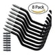 thumbnail image 1 of 8 Pack Heavy Duty Bike Storage Hooks, Ceiling Hooks, Plant Hooks, Utility Hooks for Garage, Wall, Black, 1 of 3