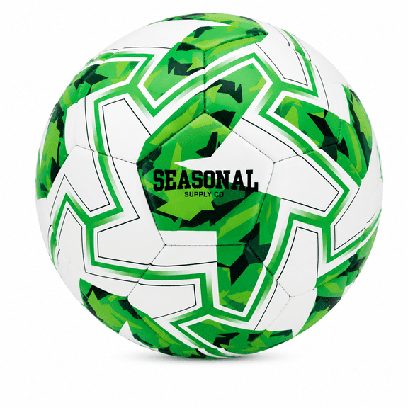 Seasonal Supply Co. Event Soccer Ball Green