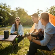 Ortizan X2 Mini Portable Wireless 5.3 Bluetooth Speaker, IPX7 Waterproof Outdoor Speaker with 15W Stereo Sound, 15H Playtime,Stereo Pairing