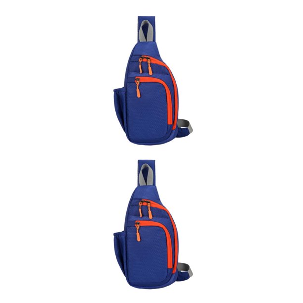 Minnieouse Bolsas de pecho duraderas y funcionales para mujer Accesorios ligeros y de moda Bolsa de pecho de moda azul oscuro azul oscuro 2Conjunto