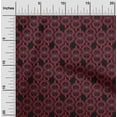 thumbnail image 1 of oneOone Cotton Poplin Fabric Swirl Block Print Sewing Fabric BTY 42 Inch Wide, 1 of 4